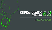 kepserverex®6.3版本已经发布。